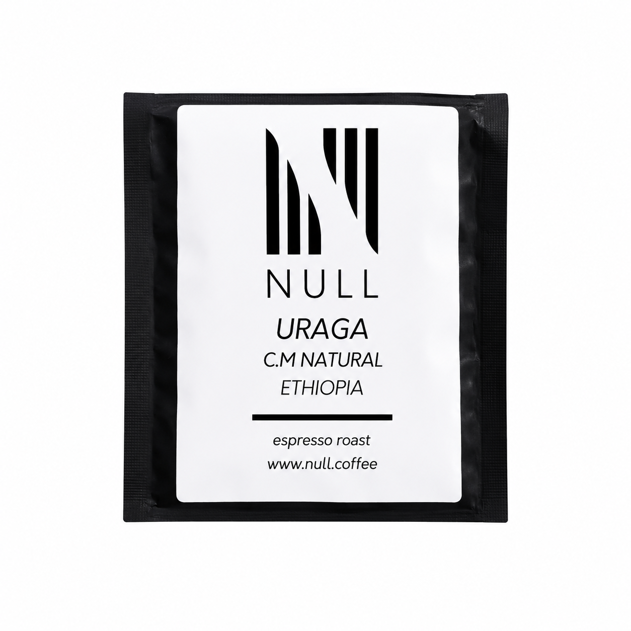 Null Coffee Uraga Carbonic Maceration Natural Ethiopia espresso kahve paketi.