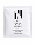 Null Coffee Uraga Oro Yeast Natural Ethiopia filtre kahve paketi.